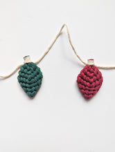 Load image into Gallery viewer, Macrame Christmas String Lights Kit
