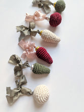 Load image into Gallery viewer, Macrame Christmas Ornament with Ribbons Set