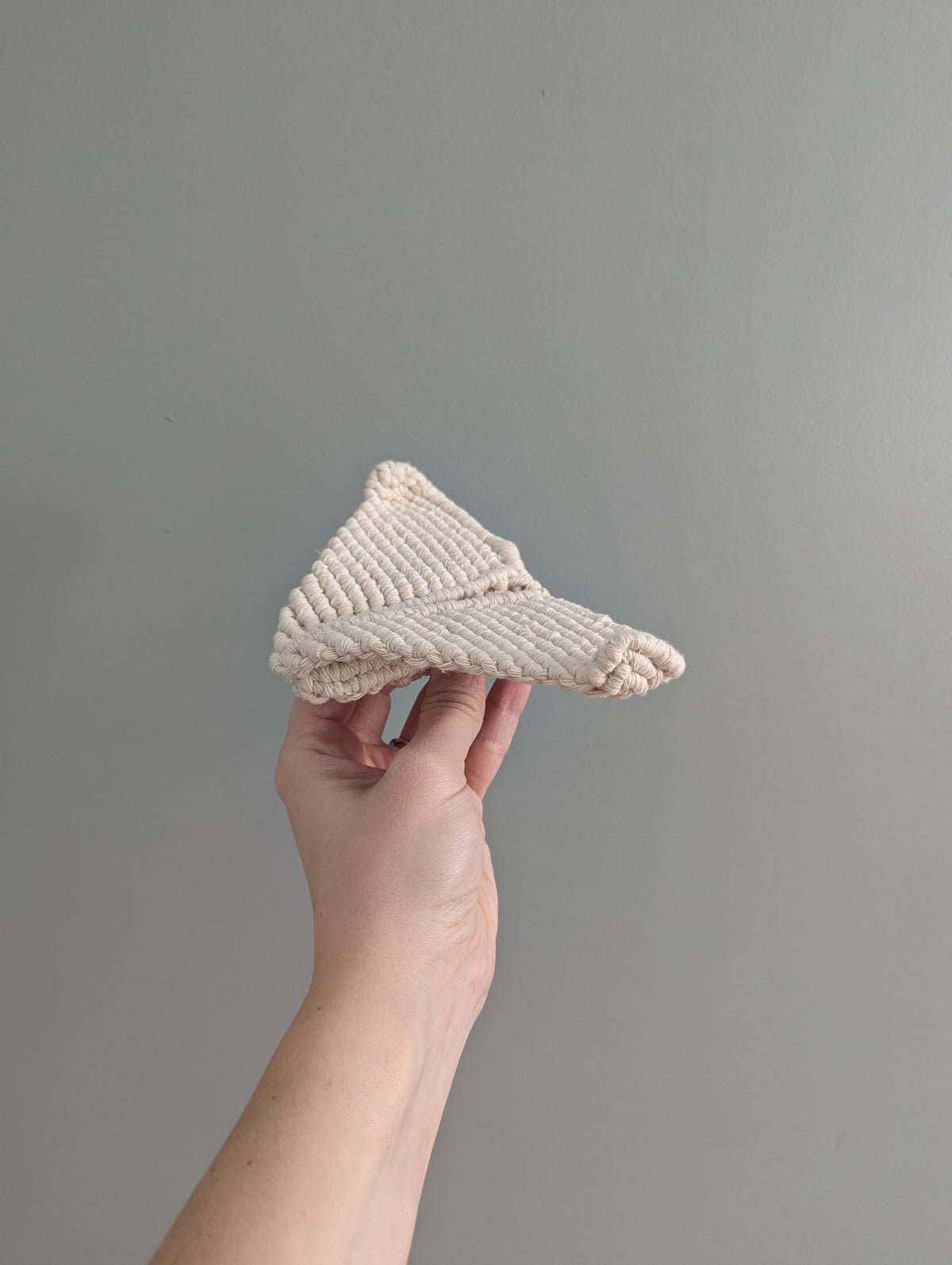 Macrame 3D Paper Plane Pattern (not a full kit)