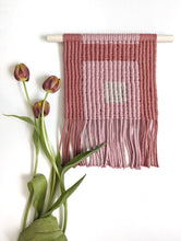 Load image into Gallery viewer, Bauhaus-Inspired Macrame Colour Block Wall Hanging Pattern - (not a full kit)