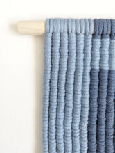 Load image into Gallery viewer, Bauhaus-Inspired Macrame Colour Block Wall Hanging Pattern - (not a full kit)