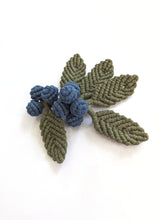 Load image into Gallery viewer, Macrame Blueberry Vine Pattern