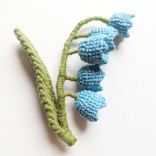 Load image into Gallery viewer, Macrame Bluebell Flower Pattern