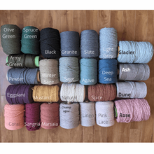 Load image into Gallery viewer, Extra Large Macrame Vines and Leaves Wall Hanging String Theories Fiber Design