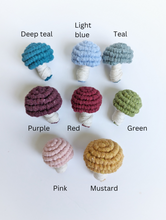 Load image into Gallery viewer, Macrame Mini Fiber Sculptures Mushrooms