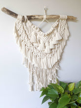 Load image into Gallery viewer, Extra Layered Macrame Wall Hanging - Sage Green String Theories Fiber Design
