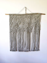 Load image into Gallery viewer, Extra Large Macrame Vines and Leaves Wall Hanging String Theories Fiber Design
