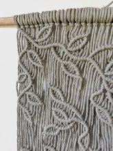 Load image into Gallery viewer, Extra Large Macrame Vines and Leaves Wall Hanging String Theories Fiber Design