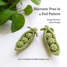 Load image into Gallery viewer, Macrame Peas in a Pod Pattern and Kit