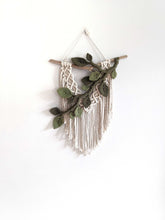 Load image into Gallery viewer, Flower Crown Macrame Hanging String Theories Fiber Design