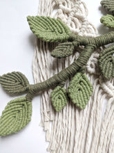 Load image into Gallery viewer, Flower Crown Macrame Hanging String Theories Fiber Design