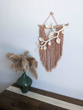 Load image into Gallery viewer, Flower Crown Macrame Hanging String Theories Fiber Design