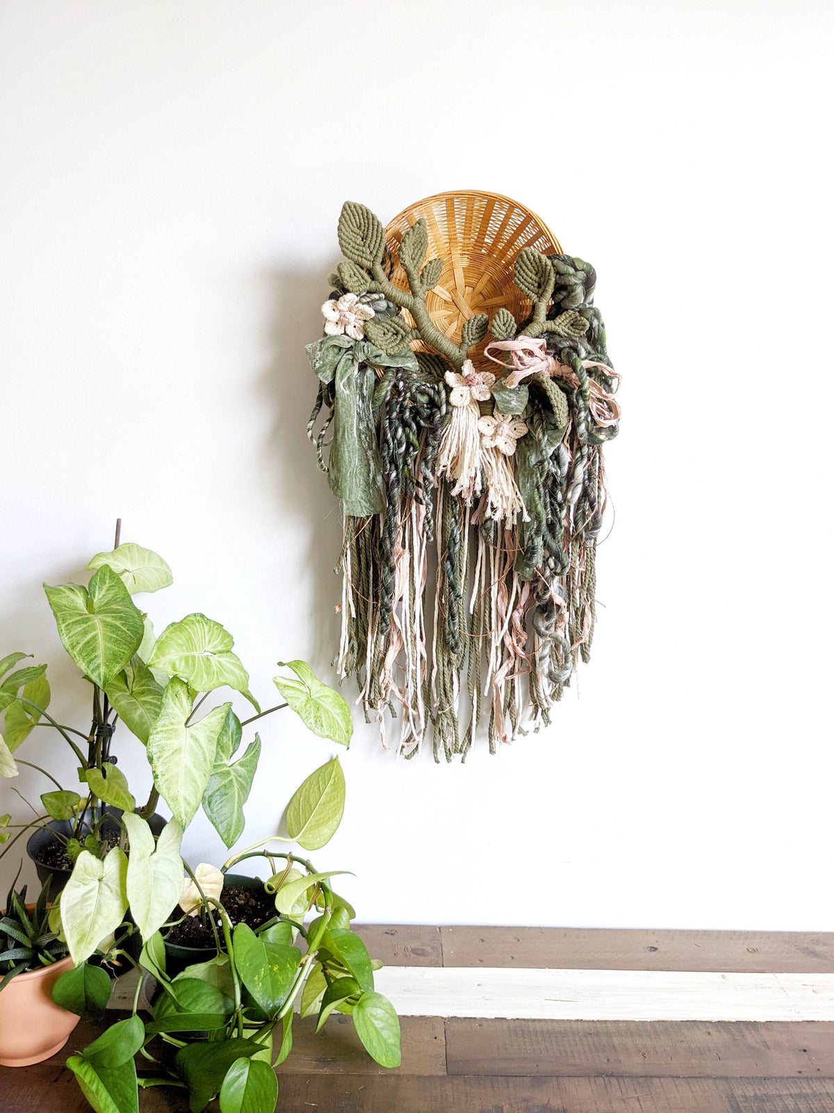 Faerie Garden - Basket Weaving String Theories Fiber Design