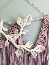 Load image into Gallery viewer, Flower Crown Macrame Hanging