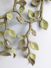 Load image into Gallery viewer, Custom - Large Macrame Vines and Leaves Sculpture