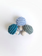 Load image into Gallery viewer, Macrame Mini Fiber Sculptures Mushrooms