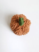 Load image into Gallery viewer, Macrame Fiber Sculptures Pumpkins Tea Light Covers