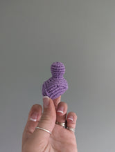Load image into Gallery viewer, Macrame mini Rubber Duck Fiber Sculpture