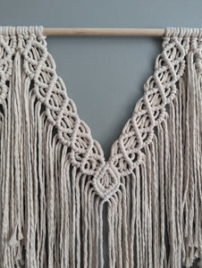 Large Statement Macrame Wall Hanging Tapestry