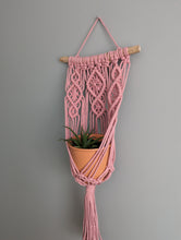 Load image into Gallery viewer, Macrame Wall Plant Hanger Pattern and Kit