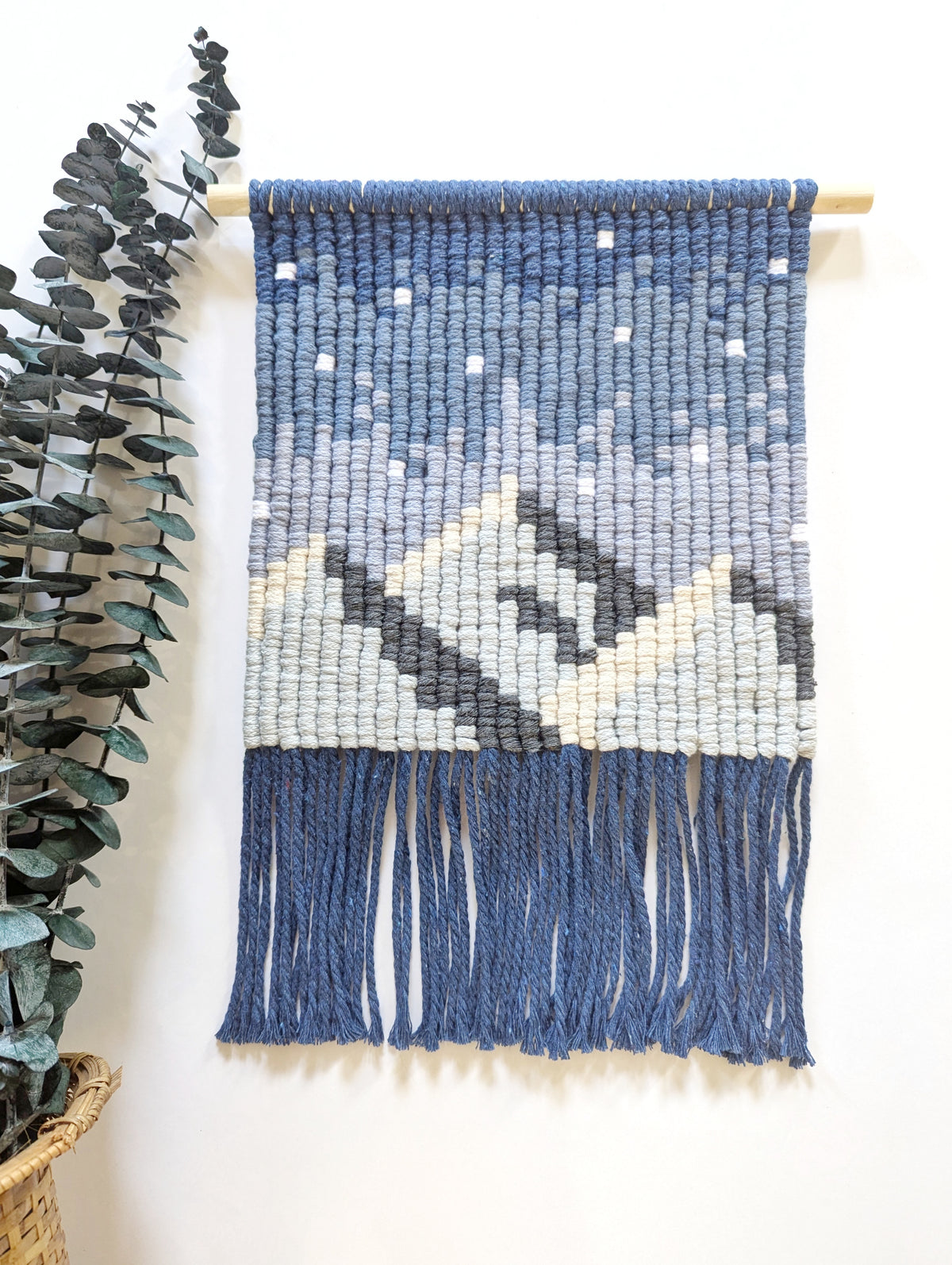Macrame Mountain Scene VCH Pattern/kit