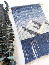 Load image into Gallery viewer, Macrame Mountain Scene VCH Pattern/kit