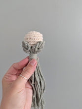 Load image into Gallery viewer, Macrame Rosebud DIY Pattern/Kit