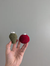 Load image into Gallery viewer, December - Macrame 3D Christmas Bulbs