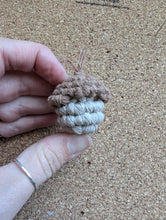 Load image into Gallery viewer, Macrame Acorns Pattern and Kit