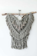 Load image into Gallery viewer, Extra Layered Macrame Wall Hanging - Sage Green String Theories Fiber Design