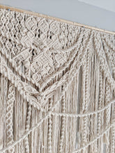 Load image into Gallery viewer, Boho Macrame Ceremony Backdrop // Extra Large Tapestry String Theories Fiber Design