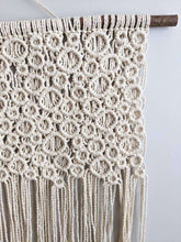 Load image into Gallery viewer, Extra Large Macrame Bubbles Wall Hanging String Theories Fiber Design