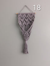 Load image into Gallery viewer, Macrame Basket Wall Plant Hangers
