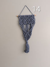 Load image into Gallery viewer, Macrame Basket Wall Plant Hangers