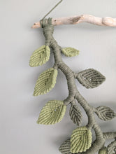 Load image into Gallery viewer, Macrame Leafy Sculpture Hanging