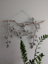 Load image into Gallery viewer, Sage Green Leaf & Vines Wall Tapestry