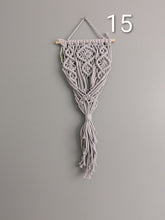 Load image into Gallery viewer, Macrame Basket Wall Plant Hangers