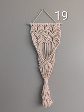 Load image into Gallery viewer, Macrame Basket Wall Plant Hangers