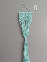 Load image into Gallery viewer, Macrame Basket Wall Plant Hangers