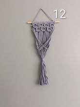 Load image into Gallery viewer, Macrame Basket Wall Plant Hangers