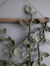 Load image into Gallery viewer, Large Statement Macrame Vines and Leaves