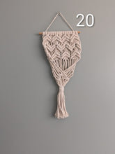 Load image into Gallery viewer, Macrame Basket Wall Plant Hangers