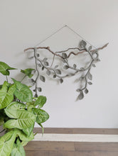 Load image into Gallery viewer, Sage Green Leaf & Vines Wall Tapestry