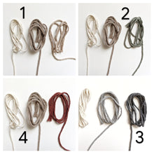 Load image into Gallery viewer, Draped Minimalist Mid Century Modern Macrame Wall Hanging String Theories Fiber Design