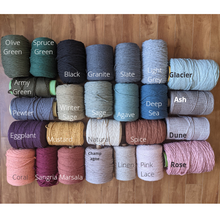 Load image into Gallery viewer, Macrame Wall Hanging - Triple Fringe String Theories Fiber Design