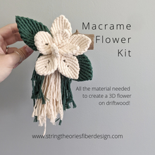 Load image into Gallery viewer, Macrame Flower Pattern