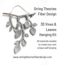 Load image into Gallery viewer, Macrame Leaf Hanging Kit
