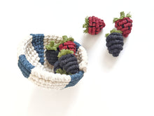 Load image into Gallery viewer, Macrame Berries String Theories Fiber Design