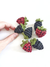 Load image into Gallery viewer, Macrame Berries String Theories Fiber Design