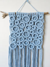 Load image into Gallery viewer, Macrame Bubbles Wall Hanging String Theories Fiber Design